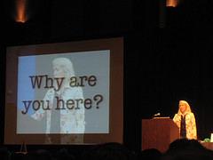 Kathy Sierra presenting at SXSWi 2008