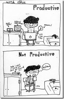 work ethic bornazombie comic