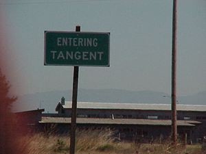 Entering Tangent