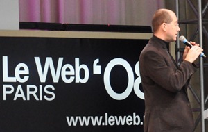 John Buckman presenting at Le web