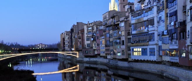 Girona, last night.